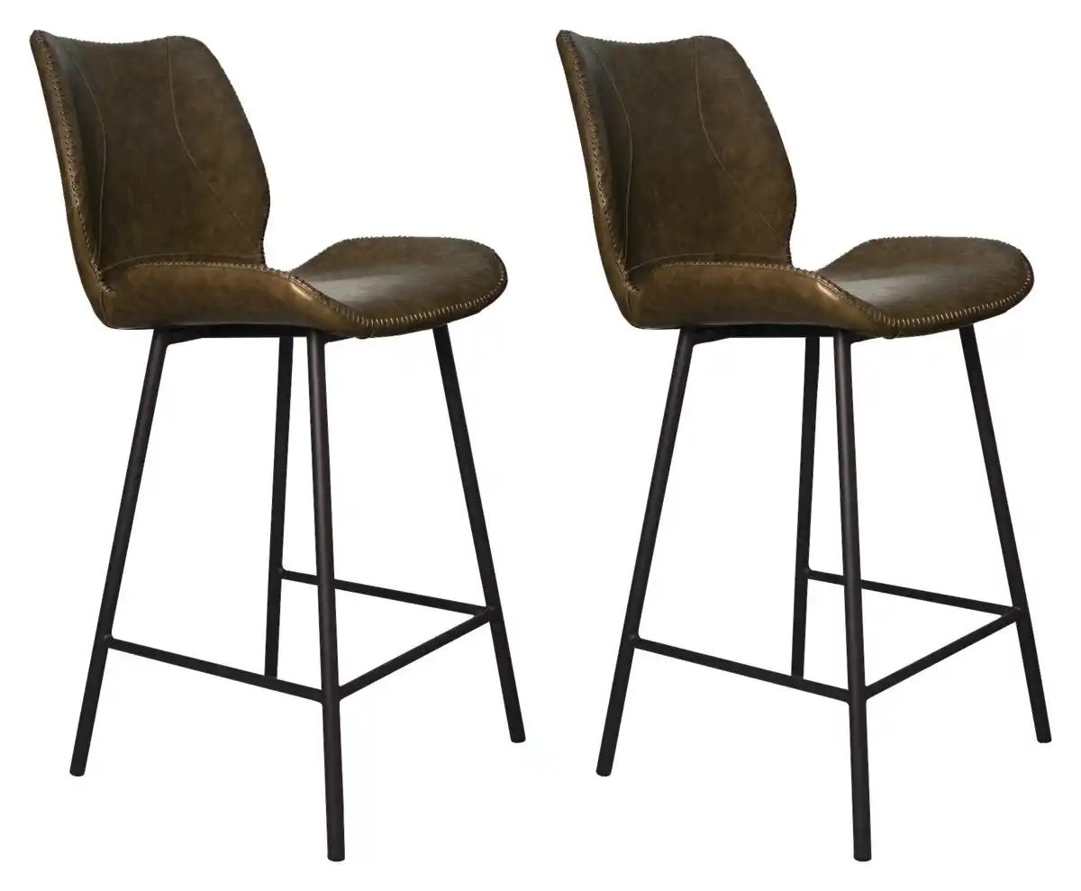 Bild 1 von Barhocker-Set Barron 2er-Set ca. 47x99 cm Grün, Grün