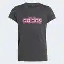 Bild 1 von ADIDAS T-Shirt Kinder Baumwolle - grau/rosa