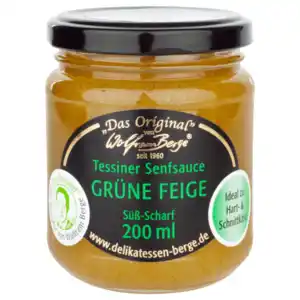 Wolfram Berge Tessiner Senfsauce Feige 200ml