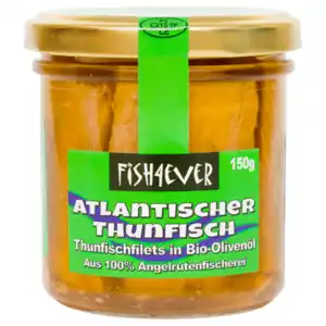Fish4Ever Atlantischer Thunfisch in Bio-Olivenöl 150g