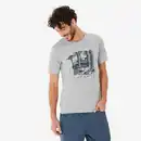 Bild 1 von QUECHUA Wandershirt Herren kurzarm - NH100 grau