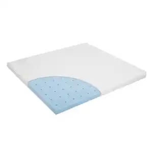 Julius Zöllner Laufgittermatratze Activity Premium, Weiß, Textil, quadratisch, 93x5x93 cm, Bezug abnehmbar/waschbar, atmungsaktiv, schadstoffgeprüft, Babymöbel, Laufstall Baby