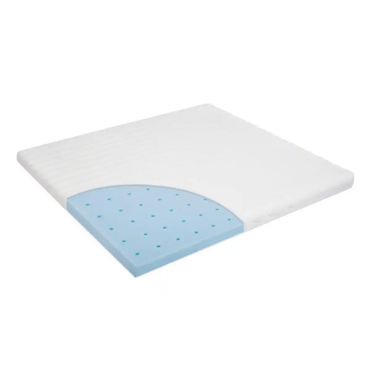 Bild 1 von Julius Zöllner Laufgittermatratze Activity Premium, Weiß, Textil, quadratisch, 93x5x93 cm, Bezug abnehmbar/waschbar, atmungsaktiv, schadstoffgeprüft, Babymöbel, Laufstall Baby