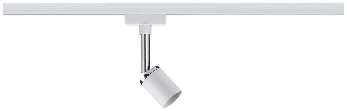 Bild 1 von Schienensystem-Strahler Spot Pure II in Weiß/Chromfarben, Weiß, Chromfarben