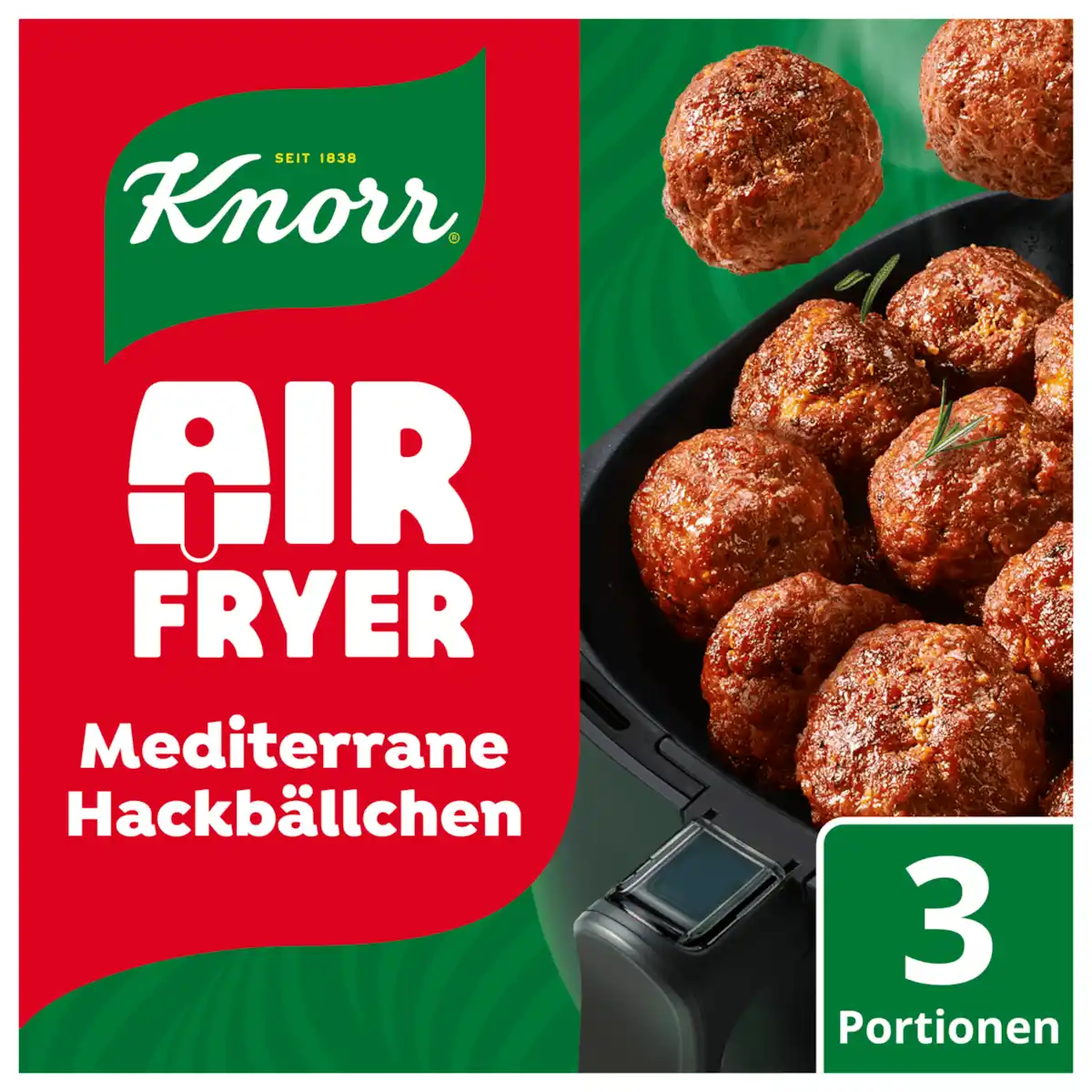 Bild 1 von Knorr Fix Air Fryer Mediterrane Hackbällchen 38g