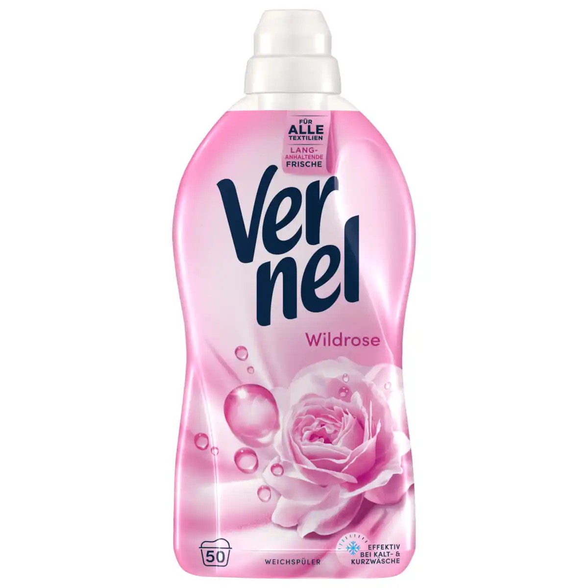 Bild 1 von Vernel Weichspüler Wildrose 1,1l 50WL