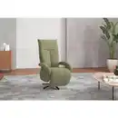 Bild 1 von Sit & More Sessel, Hellgrün, Metall, 74x112x82 cm, Goldenes M, Oeko-Tex® Standard 100, Made in Europe, DGM-Klimapakt, Sitzfläche 360° drehbar, gepolsterte Armlehnen, Wohnzimmer, Sessel, Sonstige