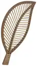 Bild 1 von Dekoblatt Willow Naturfarben, Hellbraun
