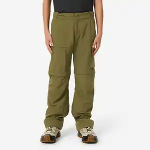 QUECHUA Zip-Off-Hose Kinder Gr. 122–172 Wandern - MH500 grün