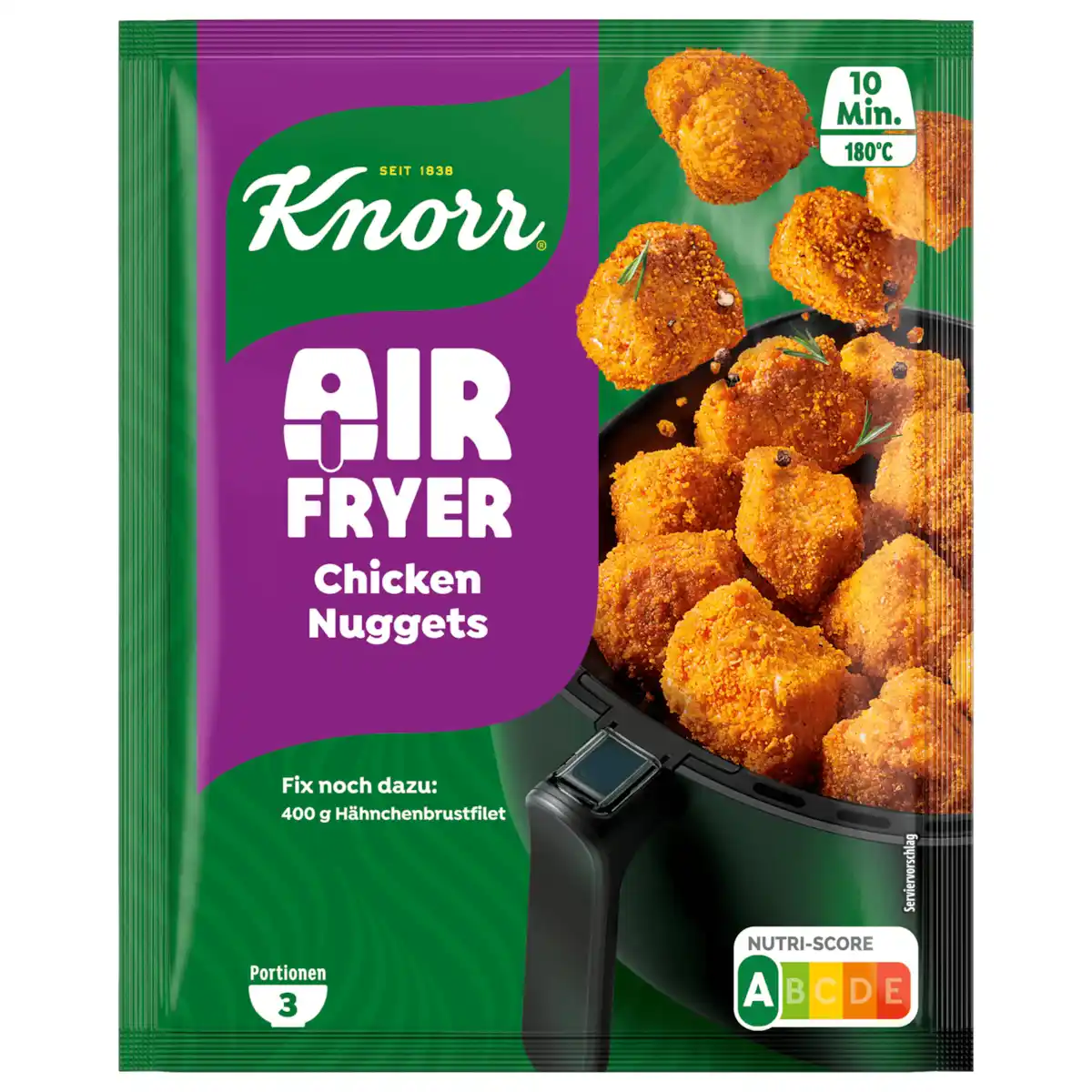 Bild 1 von Knorr Fix Air Fryer Chicken Nuggets 60g