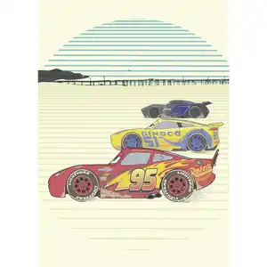 Xora Fototapete, Mehrfarbig, Textil, Auto, 200x280 cm, Tapeten & Wandverkleidungen, Fototapeten