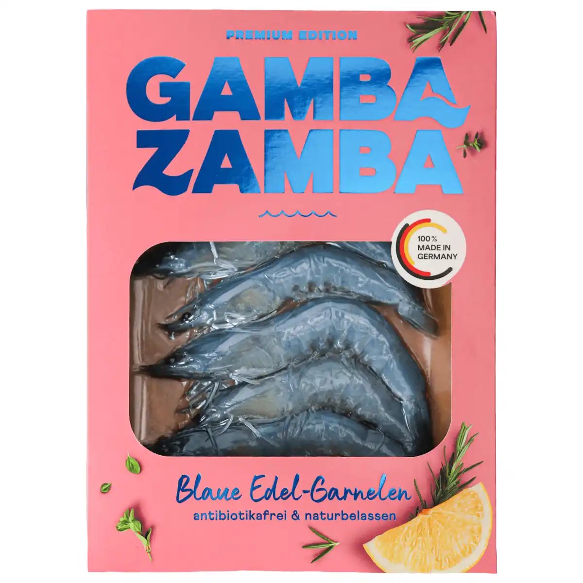 Bild 1 von Gamba Zamba Blaue Edel-Garnelen 200g