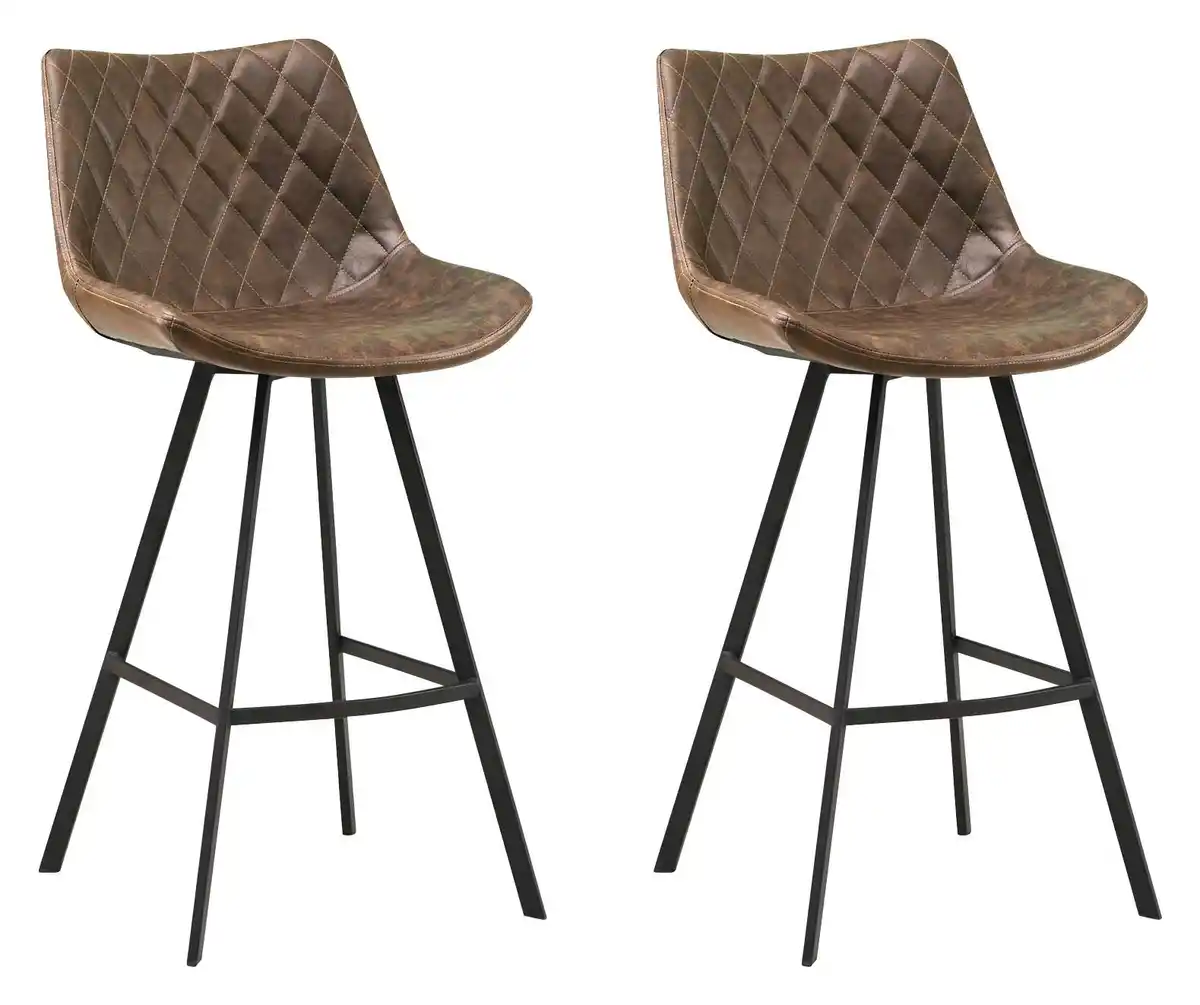 Bild 1 von Barhocker-Set Bowie 2er-Set ca. 58x102 cm Taupe, Taupe