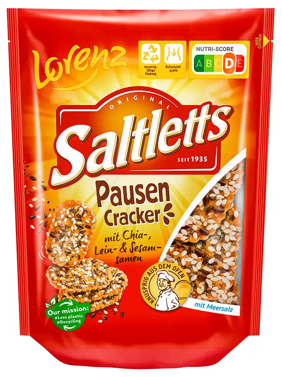 Bild 1 von LORENZ Saltletts Snacks, 100 - 200-g-Packg.