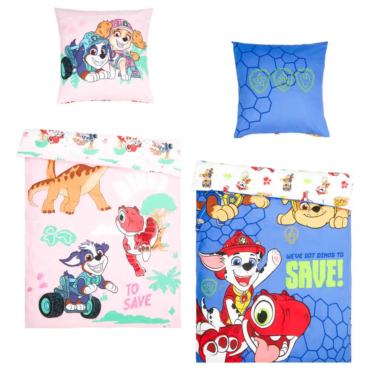Bild 1 von Bettwäsche-Set »PAW Patrol - Dino Movie«, 2-teilig