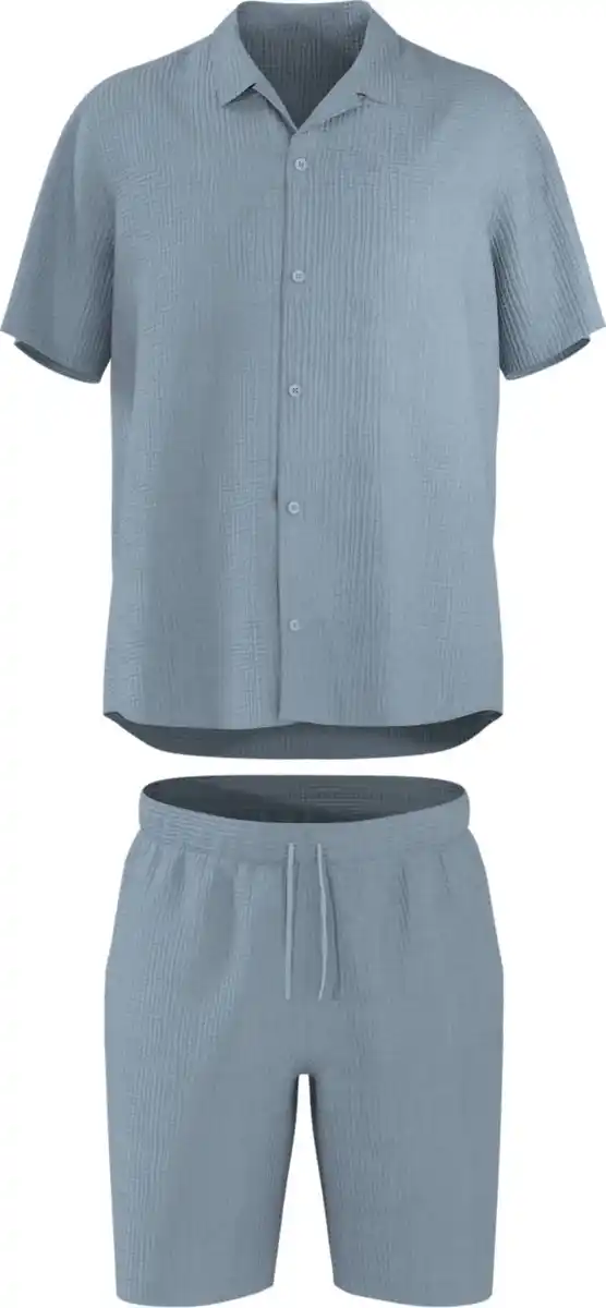 Bild 2 von ESMARA MEN® Herren-Musselin-Pyjama, 2-teilig