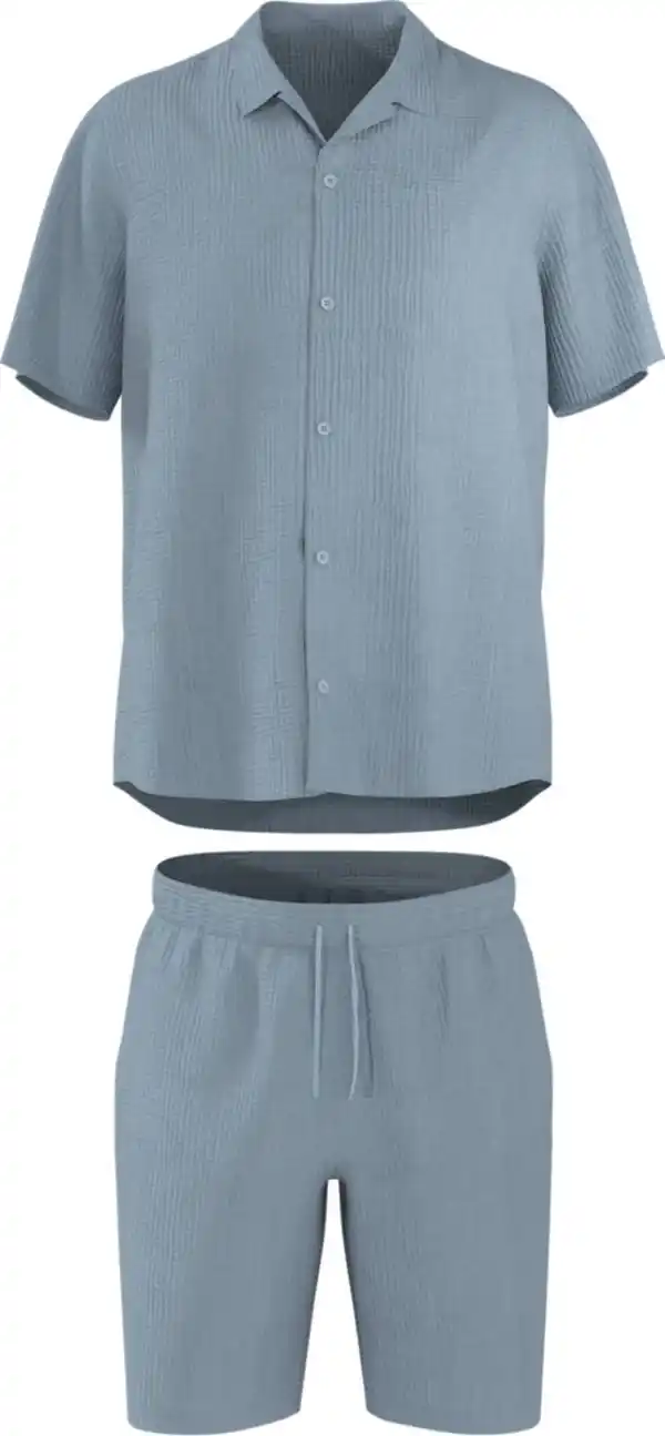 Bild 2 von ESMARA MEN® Herren-Musselin-Pyjama, 2-teilig