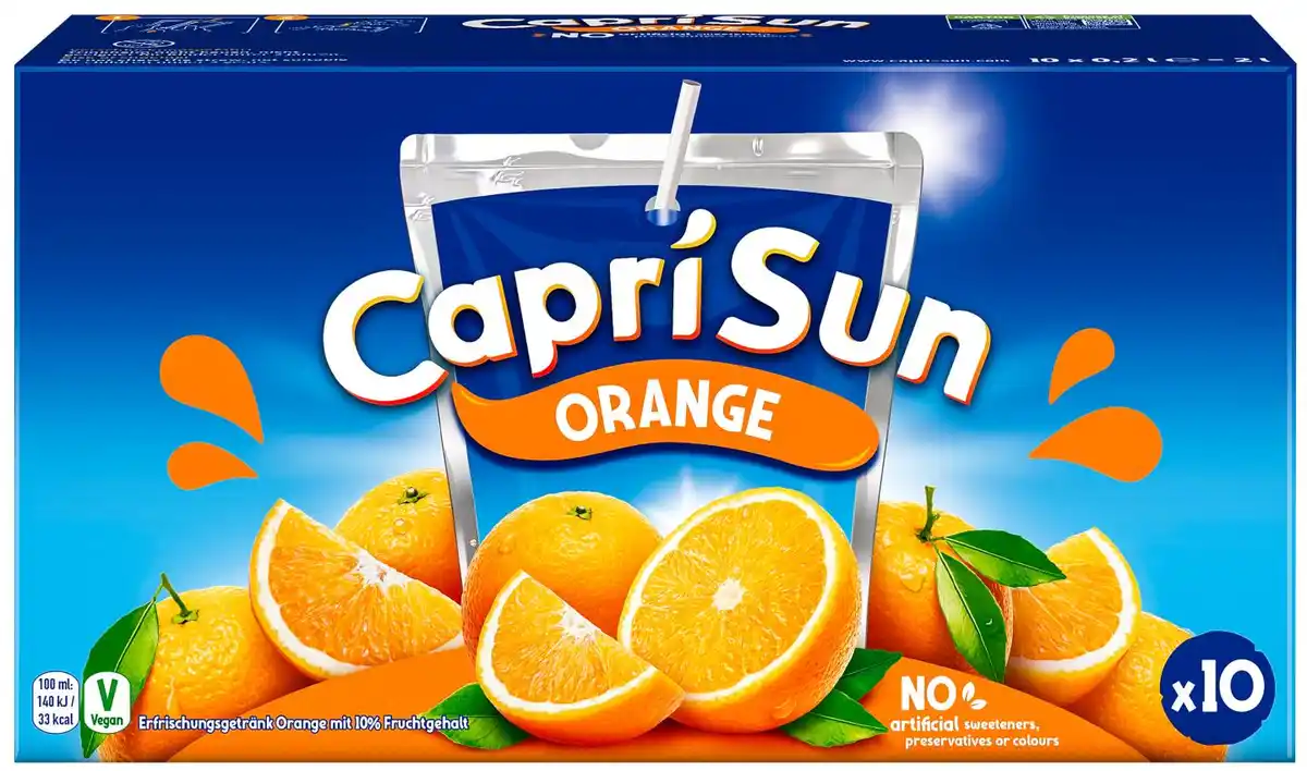 Bild 1 von CAPRI-SUN Fruchtsaftgetränk, 10 x 0,2-l-Packg.