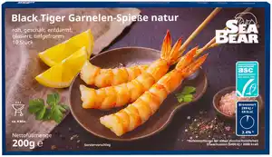 SEA BEAR Garnelen-Spieße, 10 St. = 200 - 230-g-Packg.