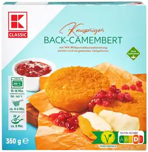 K-CLASSIC Back-Camembert, 350-g-Packg.