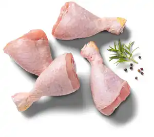 K-WERTSCHÄTZE Hähnchen-Unterkeule, 100 g