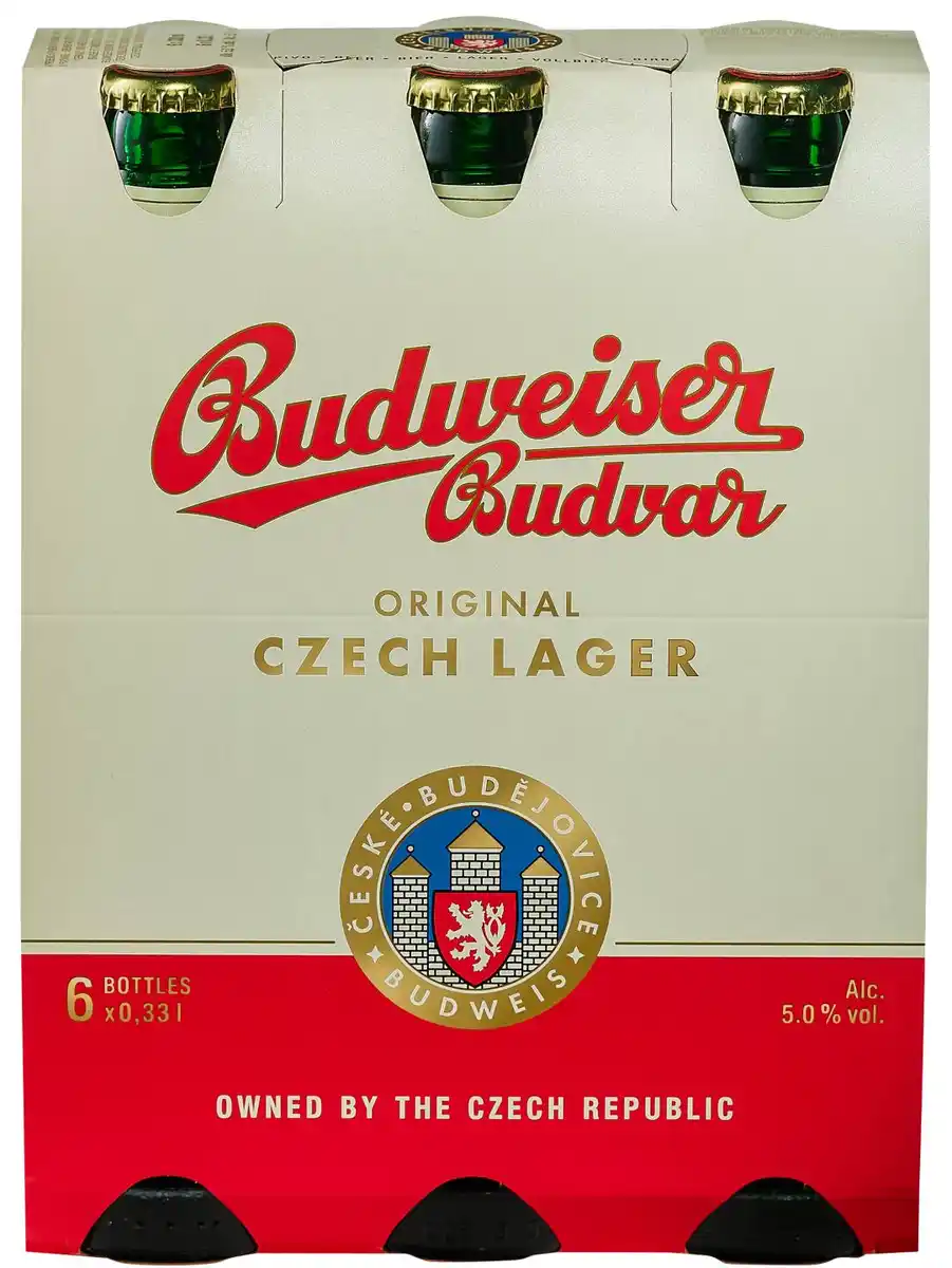 Bild 1 von BUDWEISER Budvar, Packg. 6 x 0,33-l-Fl.