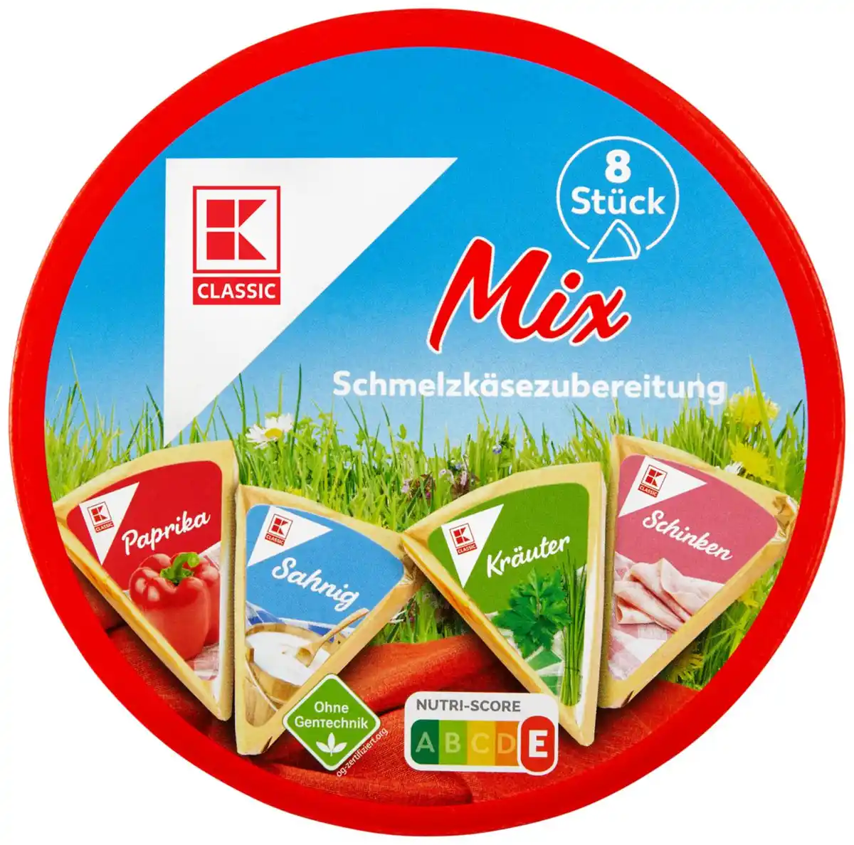 Bild 1 von K-CLASSIC Schmelzkäsezubereitung, 8 St. = 250-g-Packg.