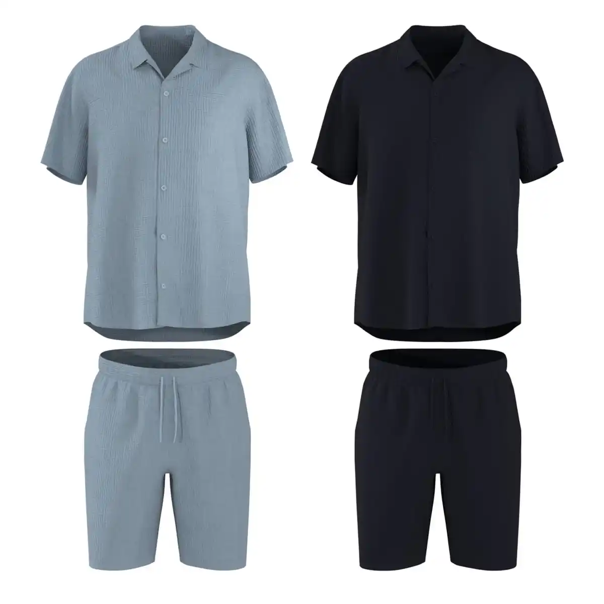 Bild 1 von ESMARA MEN® Herren-Musselin-Pyjama, 2-teilig