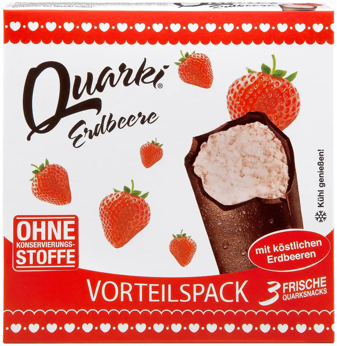 Bild 1 von QUARKI Quarksnack, 3 St. = 105-g-Packg.
