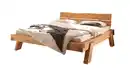 Bild 1 von Balkenbett 140 cm Kiefer massiv Holzbeine - TAVEN