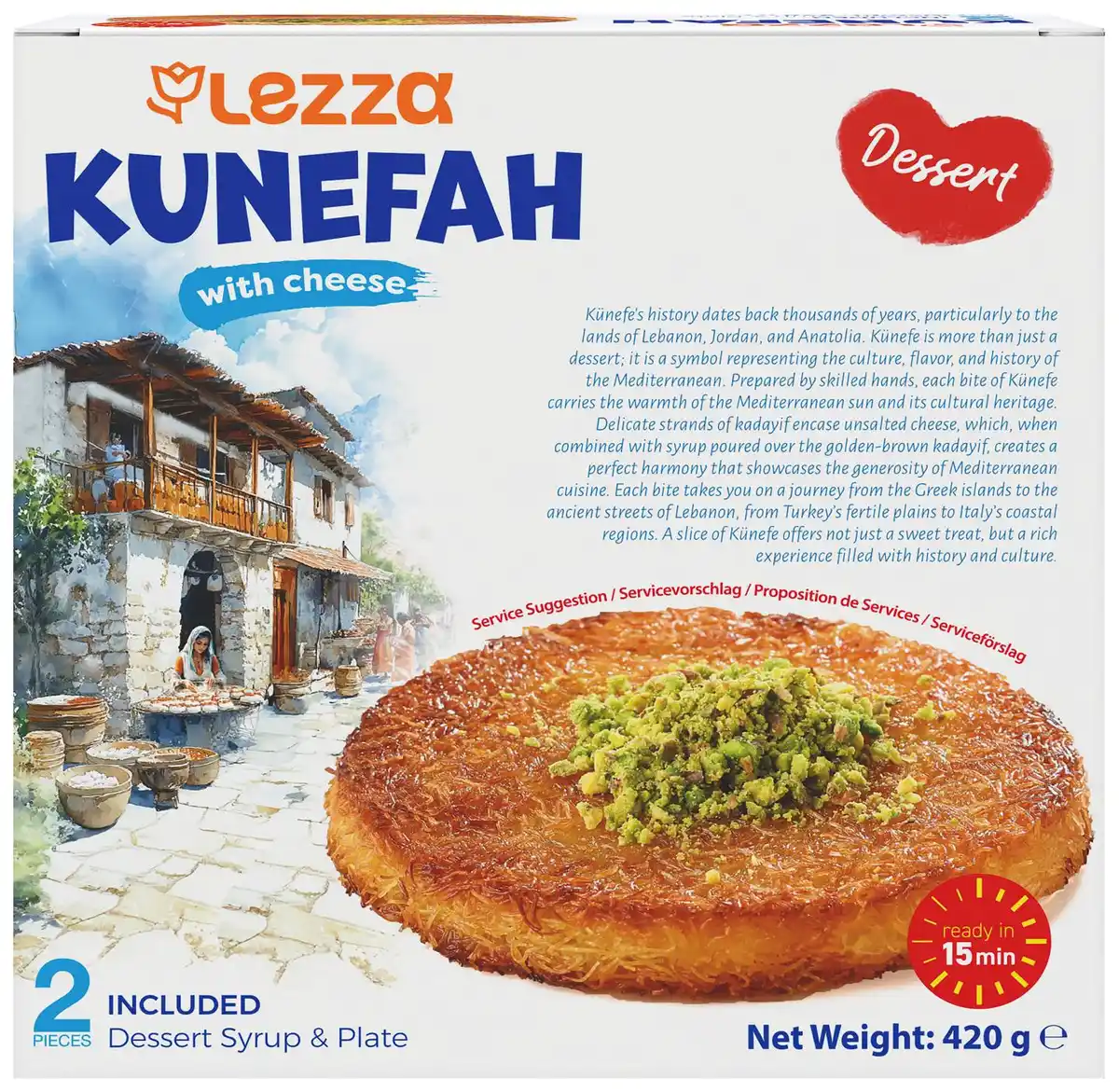 Bild 1 von LEZZA Kunefah, 420-g-Packg.