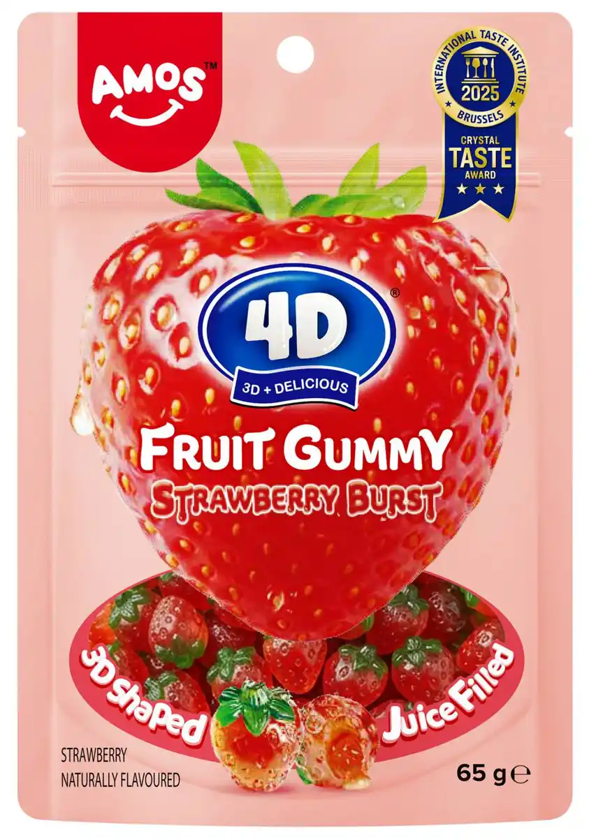 Bild 1 von AMOS Fruchtgummi, 65-g-Packg.