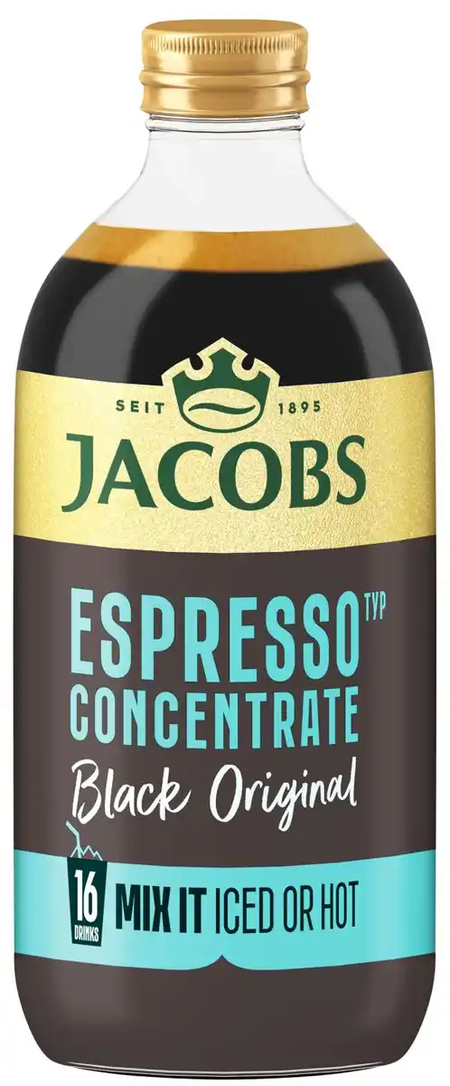 Bild 1 von JACOBS Concentrate Typ Espresso, 485-ml-Fl.
