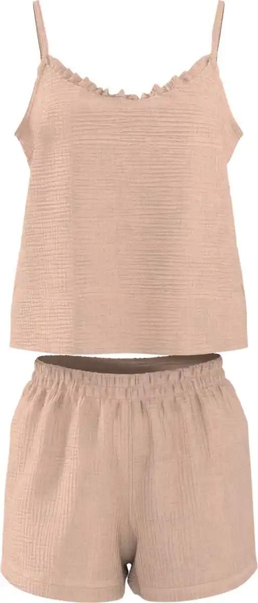 Bild 4 von ESMARA® Damen-Musselin-Pyjama, 2-teilig
