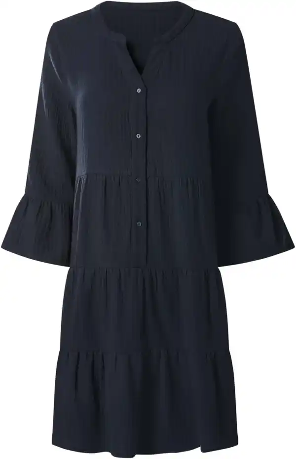 Bild 2 von ESMARA® Damen-Musselin-Tunikakleid