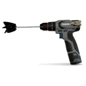 FERREX 12-V-Akku-Schlagbohrschrauber oder -Multitool, Bohrer mit Farb-Mischer
