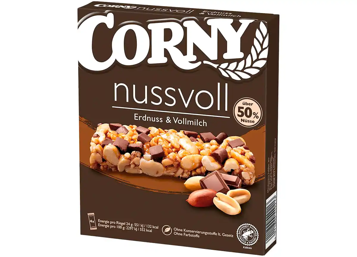 Bild 1 von Corny Müsliriegel Nussvoll