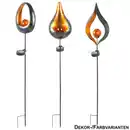 Bild 1 von Solar LED-Gartensteckleuchte 93 cm flammenförmig mit Bodenspieß
