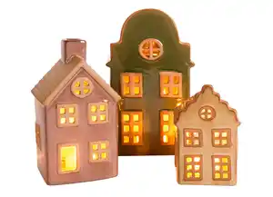 LED-Grachtenhaus 1 warmweiße LED