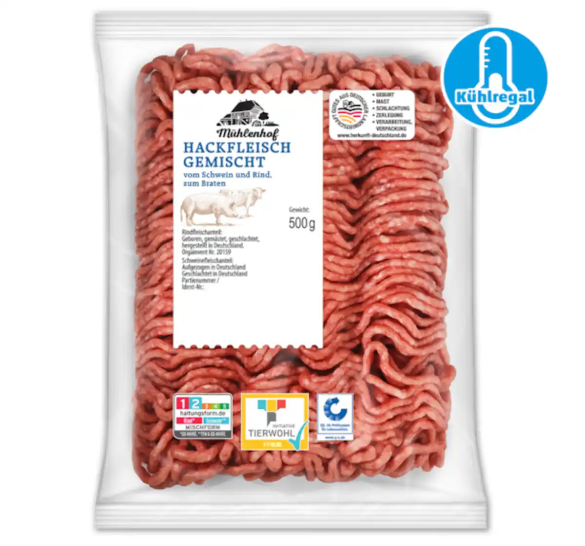 Bild 1 von MÜHLENHOF Frisches Hackfleisch, gemischt