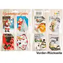 Bild 1 von 10 Bodenbeutel "Weihnachts-Motiv" 23,5 x 14,5 x 5 cm, sortiert