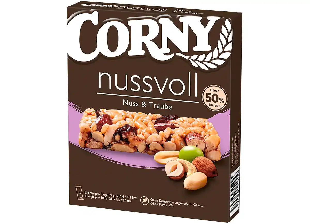 Bild 1 von Corny Müsliriegel Nussvoll