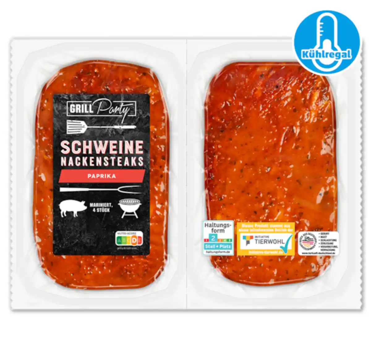 Bild 1 von GRILLPARTY  Frische Schweine-Nackensteaks