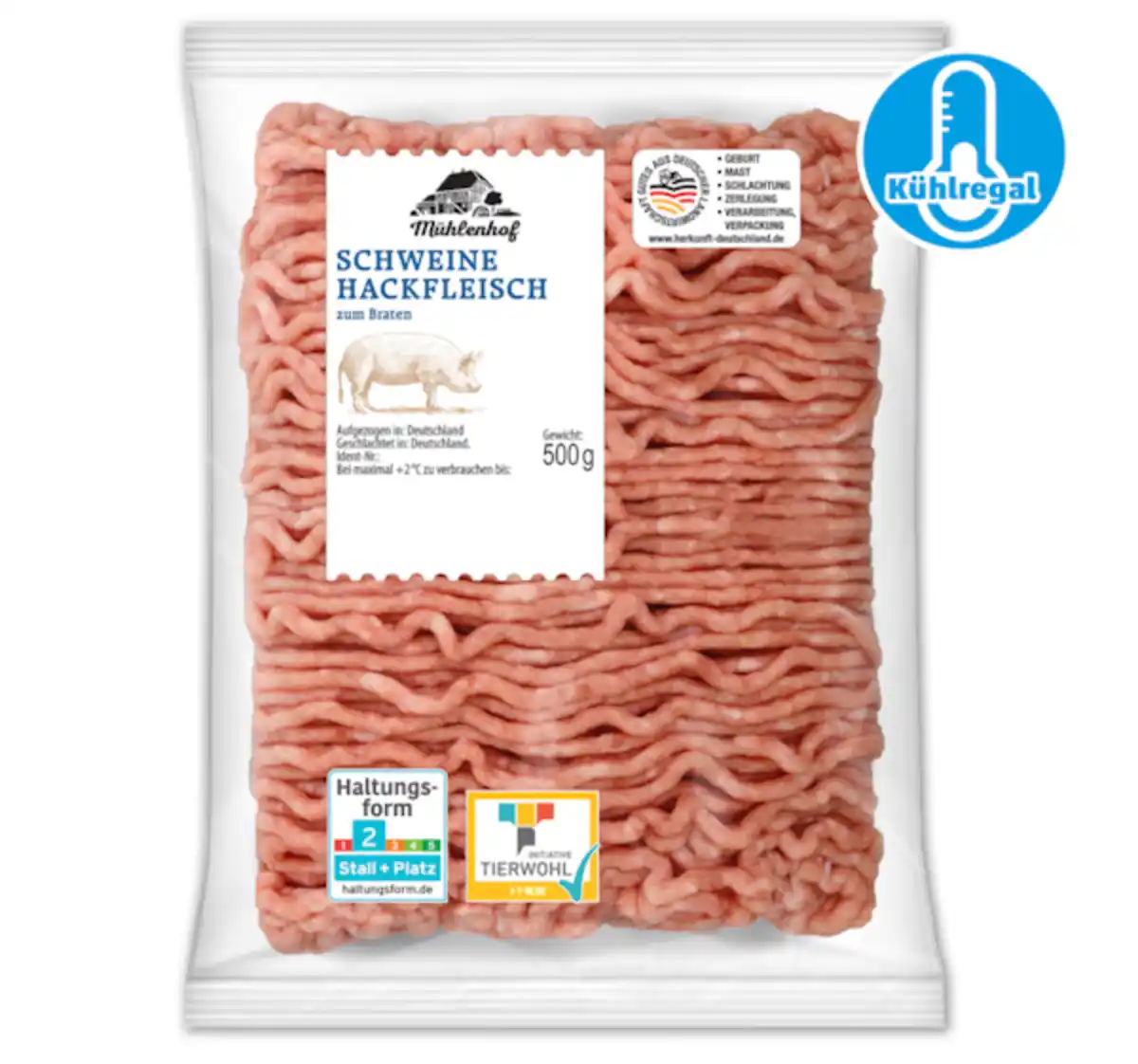 Bild 1 von MÜHLENHOF Frisches Schweine-Hackfleisch