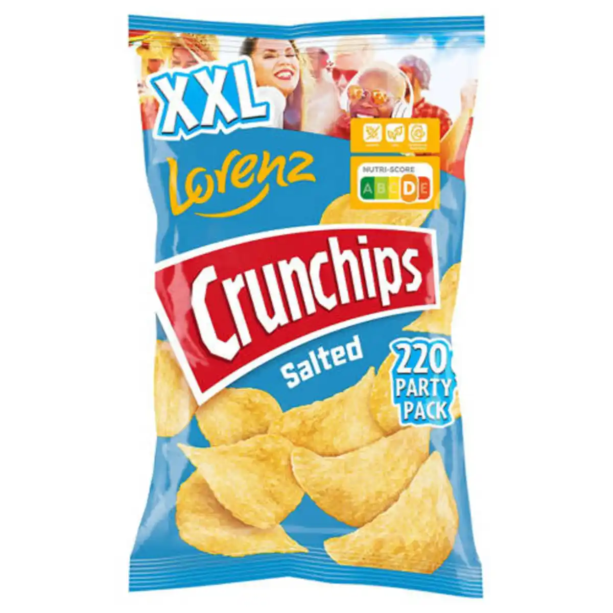 Bild 1 von LORENZ Crunchips XXL 220 g, Gesalzen
