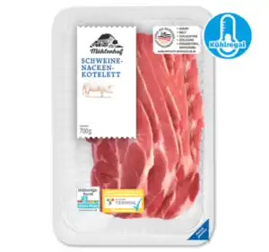 MÜHLENHOF Frisches Schweine-Nackenkotelett
