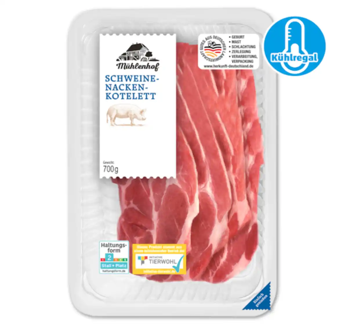 Bild 1 von MÜHLENHOF Frisches Schweine-Nackenkotelett
