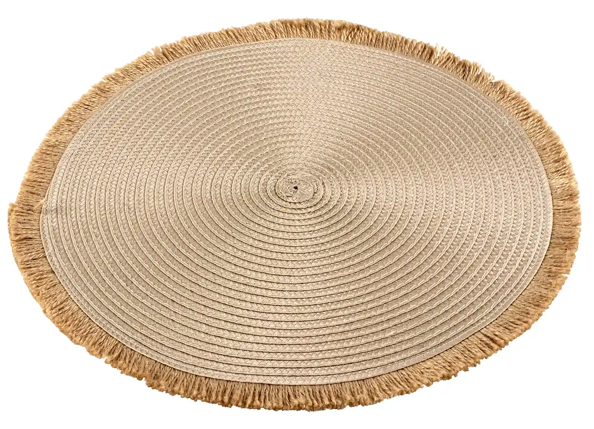 Bild 1 von Platzset Jute mit Fransen