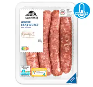 MÜHLENHOF Frische grobe Bratwurst