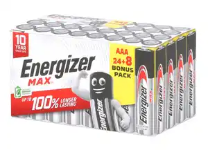 Energizer Max Batterie Alkaline